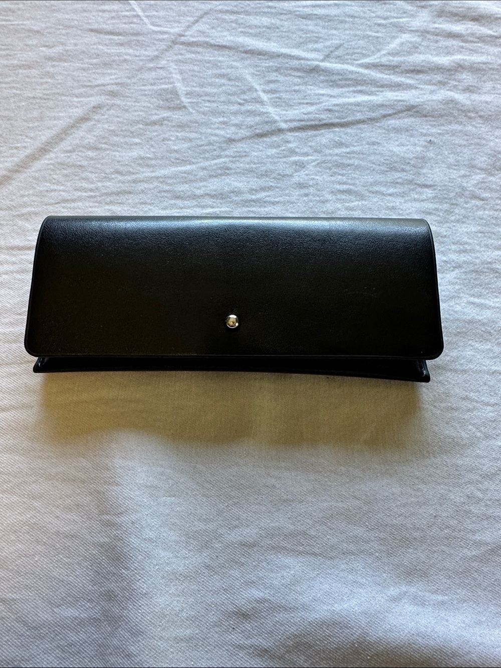 Black Foldover Sunglasses case